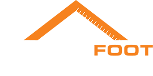 Orange roof logo roofing
